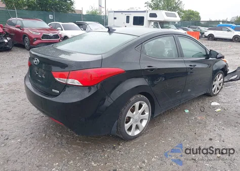 2013 Hyundai Elantra Limited из США, поврежденный, VIN 5NPDH4AE9DH403284